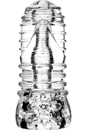 Lingam by TOYFA Masturbator , Savitri, TPE, Şeffaf, 14 cm