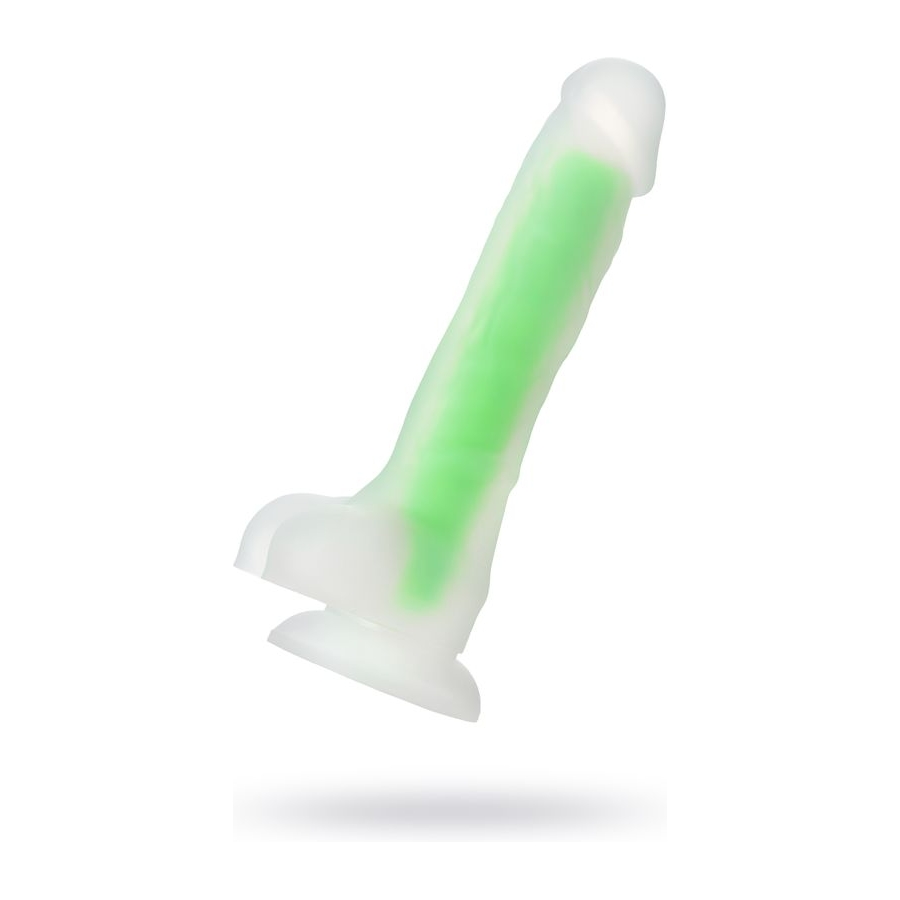 Glow Gece Parlayan Dildo,18 cm