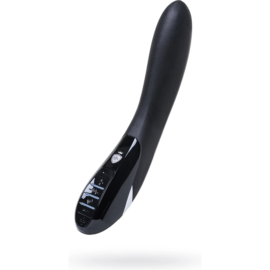 Mystim Electric Eric Elektro Stimülasyonlu Vibratör, siyah, 27 cm, Silikon
