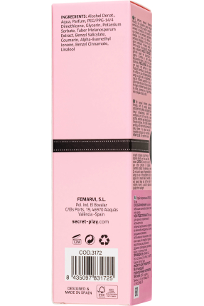 SECRET PLAY AFRODİTA Feromonlu Parfüm ,Kadınlar İçin, 50 ml