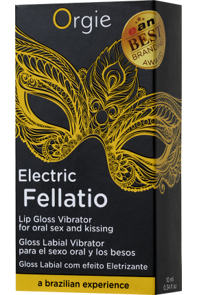 ORGIE Sexy Vibe Electric Fellatio Titreşim Etkili  Dudak Parlatıcısı, 10 ml