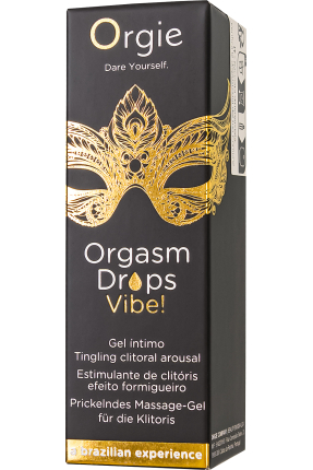 ORGIE Orgasm Drops Vibe Kadın Orgazım Artırıcı ve Kayganlaştırıcı Jeli, 15 ml