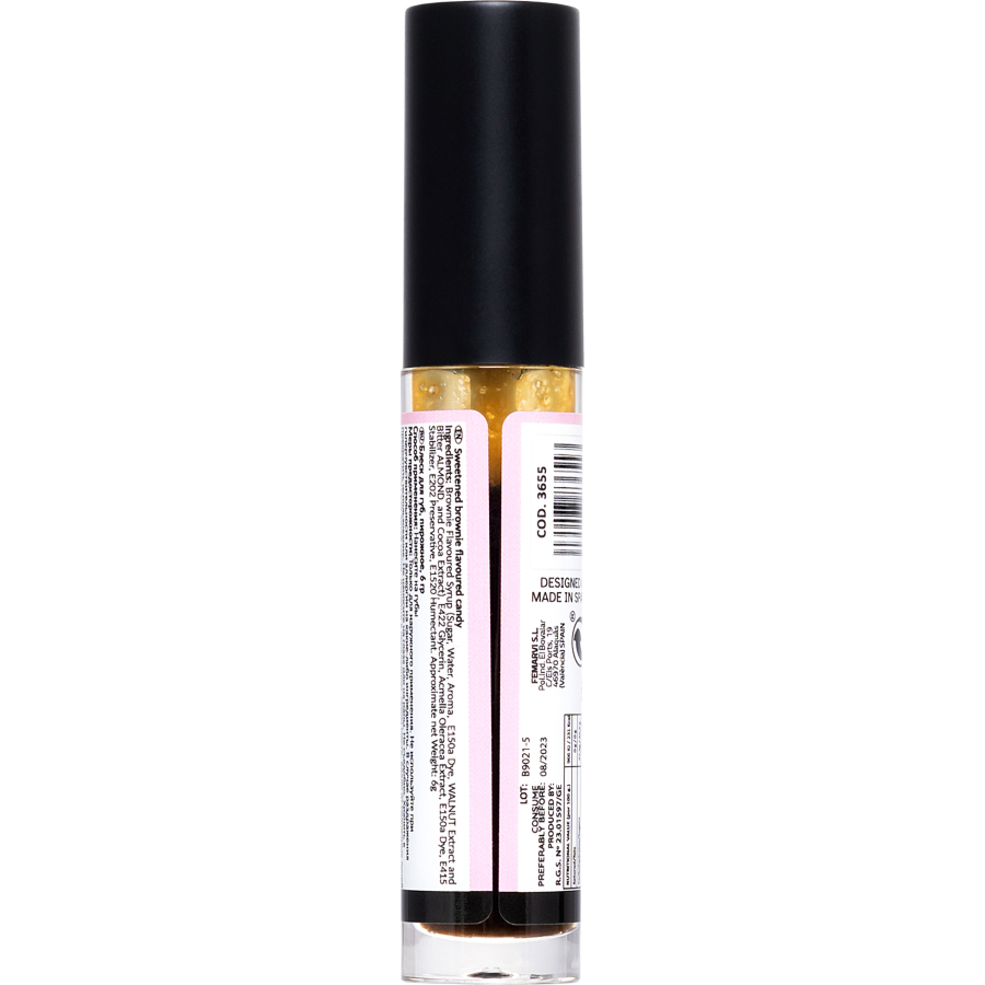 SECRET PLAY Çikolatalı Kurabiye Aromalı Dudak  Parlatıcısı, 6 gr