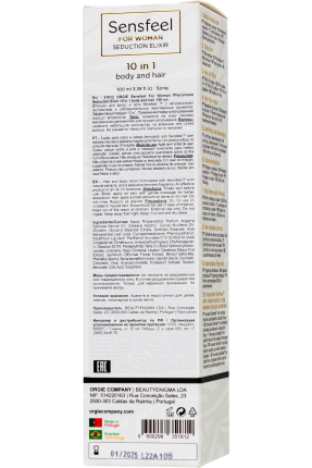 ORGIE SENSFEEL Body Sprey, 100 ml