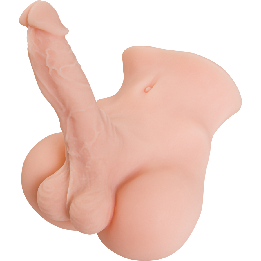 Juicy Pussy by Toyfa Erkeklik organı ile Masturbator Manuel, TPE, Ten, 25 cm