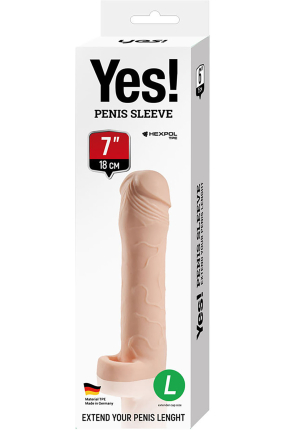 Sitabella Penis Sleeve, TPE, 18 cm
