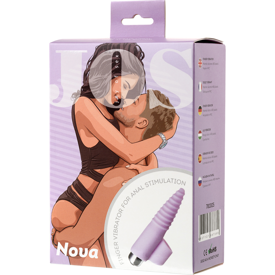 NOVA Parmak Ucu Anal Plug 9 cm