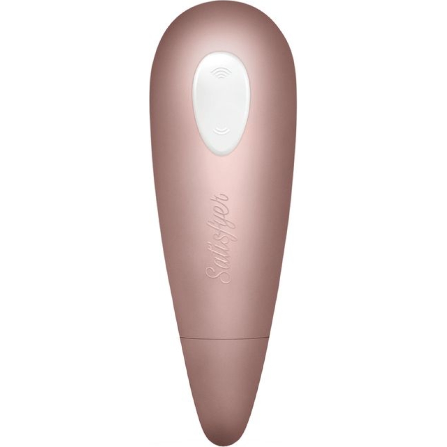 Satisfyer Number One Vakum Dalgası Klitoral Vibratör, ABS plastik, pembe, 14 cm