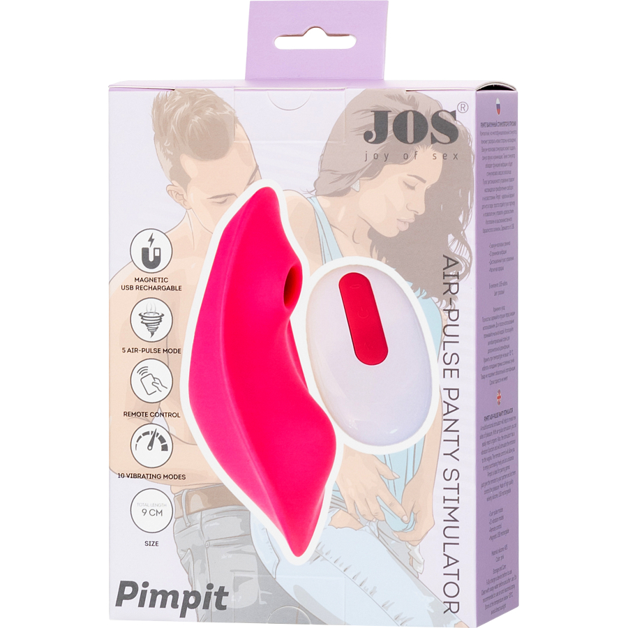 Pimpit Kilot İçi Vakumlu Vibratör,  9 cm