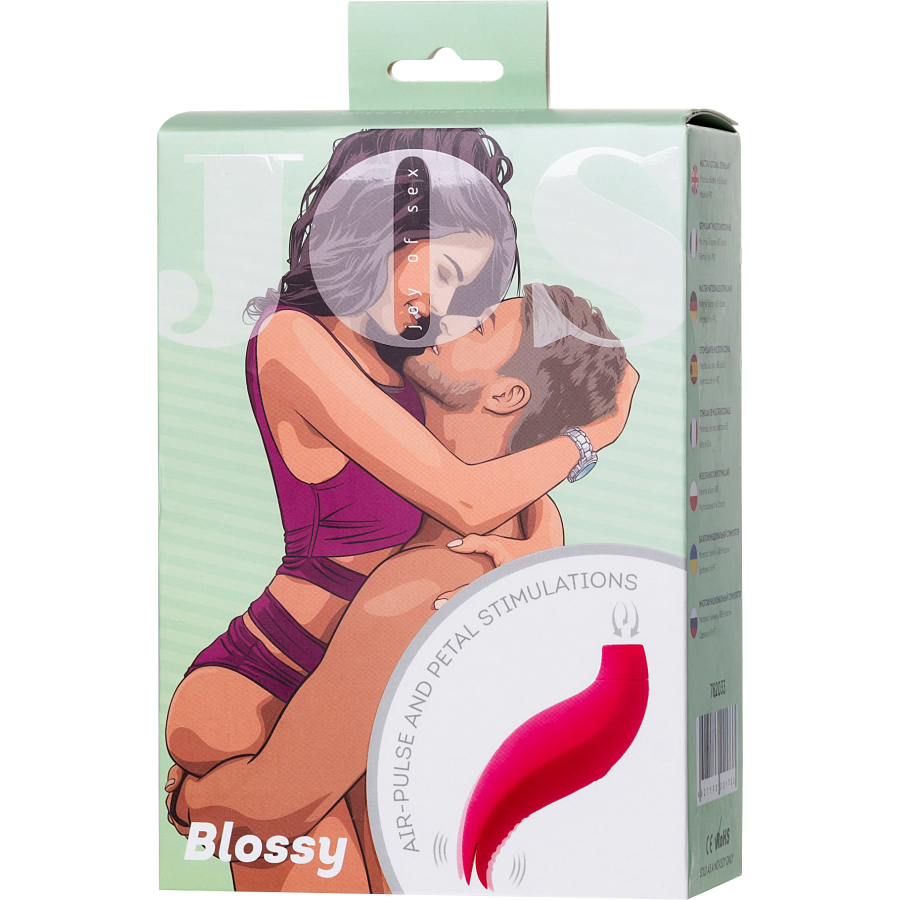 Blossy Klitoral Vibratör, 13,5 cm
