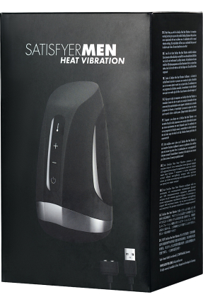 Men Heat Vibratiion Masturbator, 15 cm