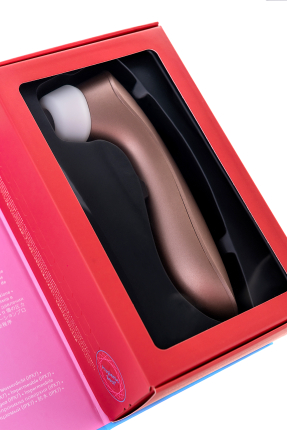 Satisfyer PRO 2 Vakum Dalgası Klitoris Vibratör, silikon, pembe, 15 cm