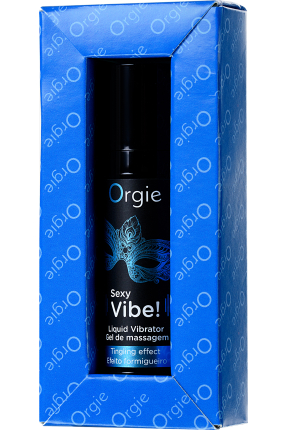 ORGİE Seksi Vibe Sıvı Titreşim Masaj Jeli, 15 ml