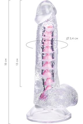 Paret Gel Dildo, 18 cm