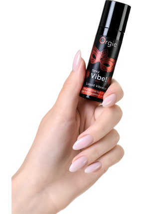 ORGİE Sexy Vibe Hot Isınma ve Titreşim etkisi olan Masaj Jeli, 15 ml