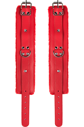 BDSM Ayak Kelepçe PU deri, 27 cm