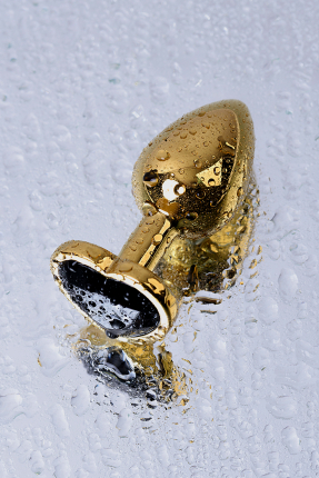 Metal Anal Plug, 8 cm