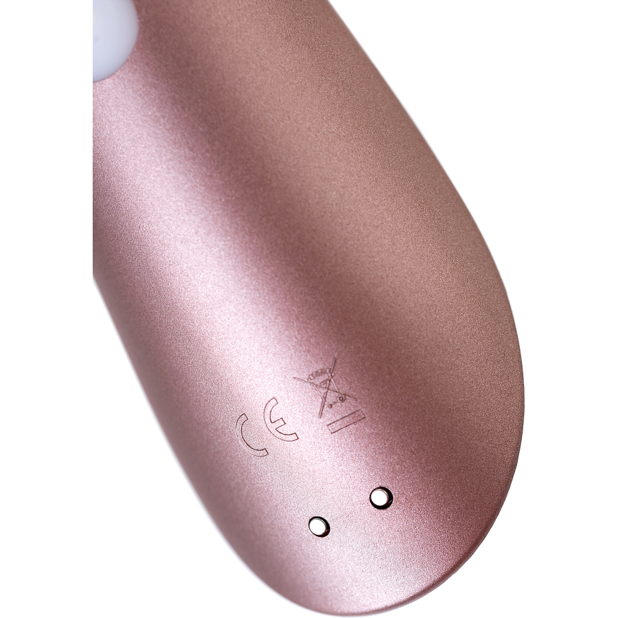 Satisfyer PRO 2 Vakum Dalgası Klitoris Vibratör, silikon, pembe, 15 cm