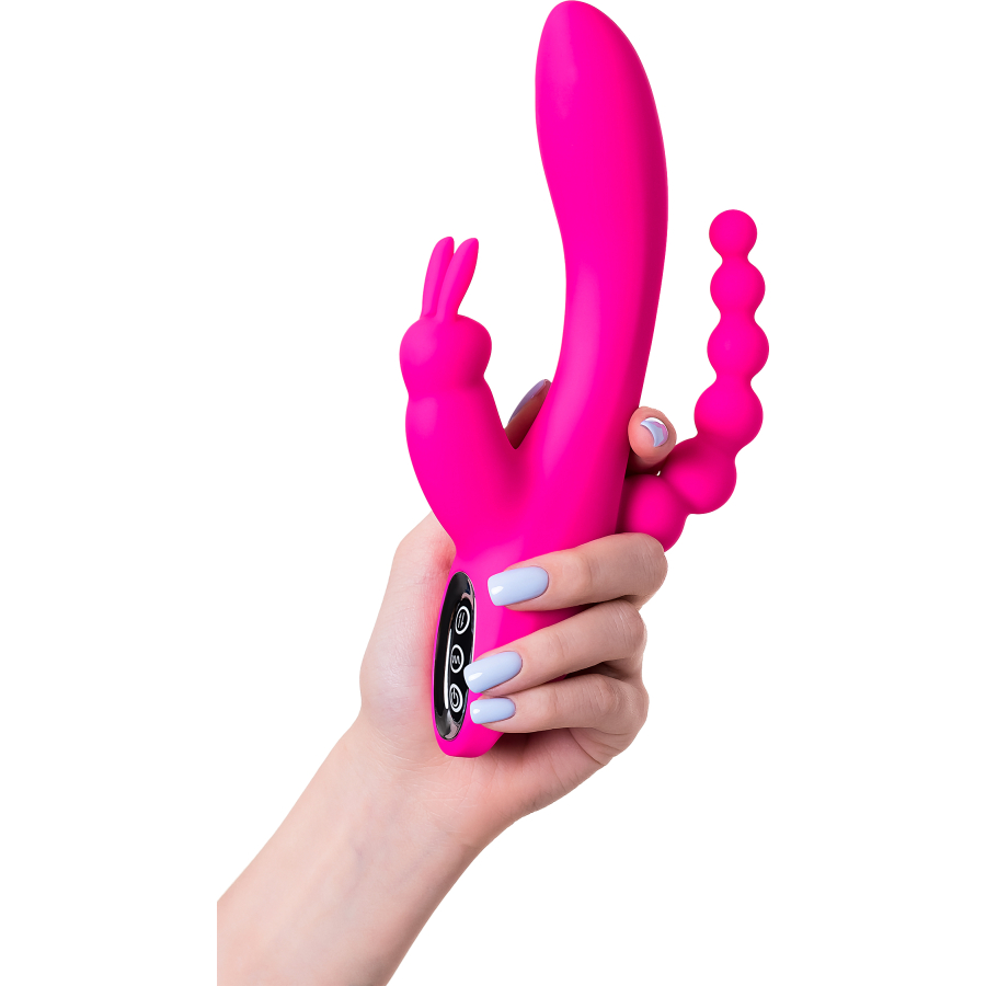 SPANKY Üçlü Vibratör,  21 cm
