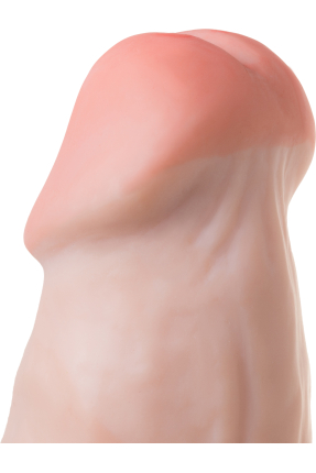 LoveToy Realistik Dev Dildo, TPE, Ten, 26 cm, Ø 7,5 cm