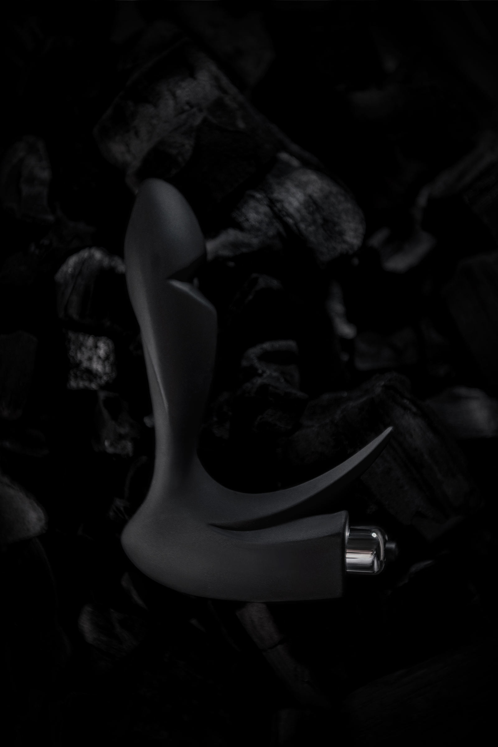 Erotist First Anal Plug, silikon, siyah, 14,4 cm