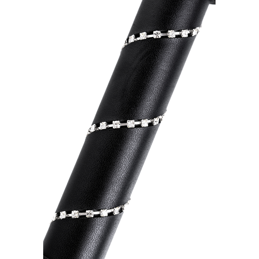 Kırbaç #0005 , PU deri, siyah, 64 cm