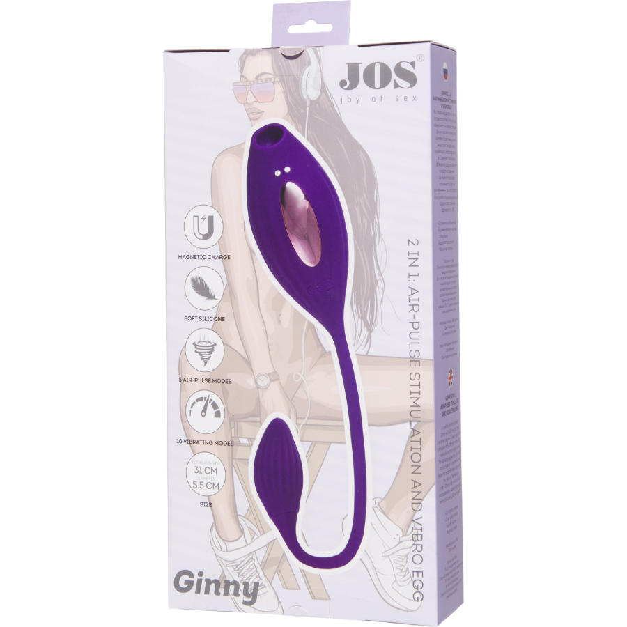 Ginny Vakumlu Klitoral Vibrator, 31 cm