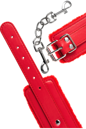 BDSM Ayak Kelepçe PU deri, 27 cm