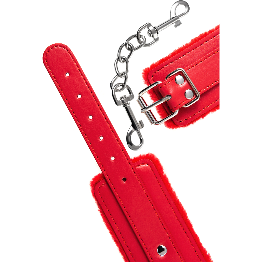 BDSM Ayak Kelepçe PU deri, 27 cm