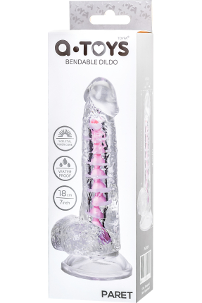 Paret Gel Dildo, 18 cm