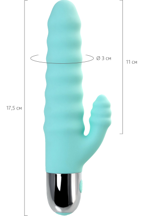 Flax Clitoral Vibrator, 17.5 cm