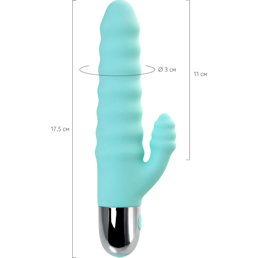 Flax Klitoral Vibratör, 17,5 cm