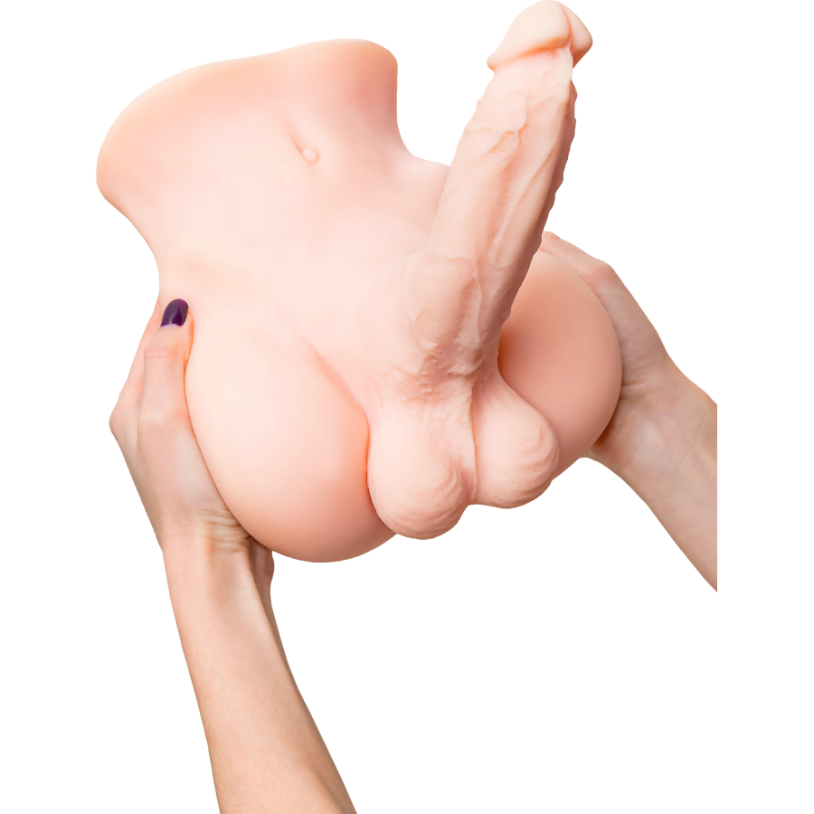 Juicy Pussy by Toyfa Erkeklik organı ile Masturbator Manuel, TPE, Ten, 25 cm