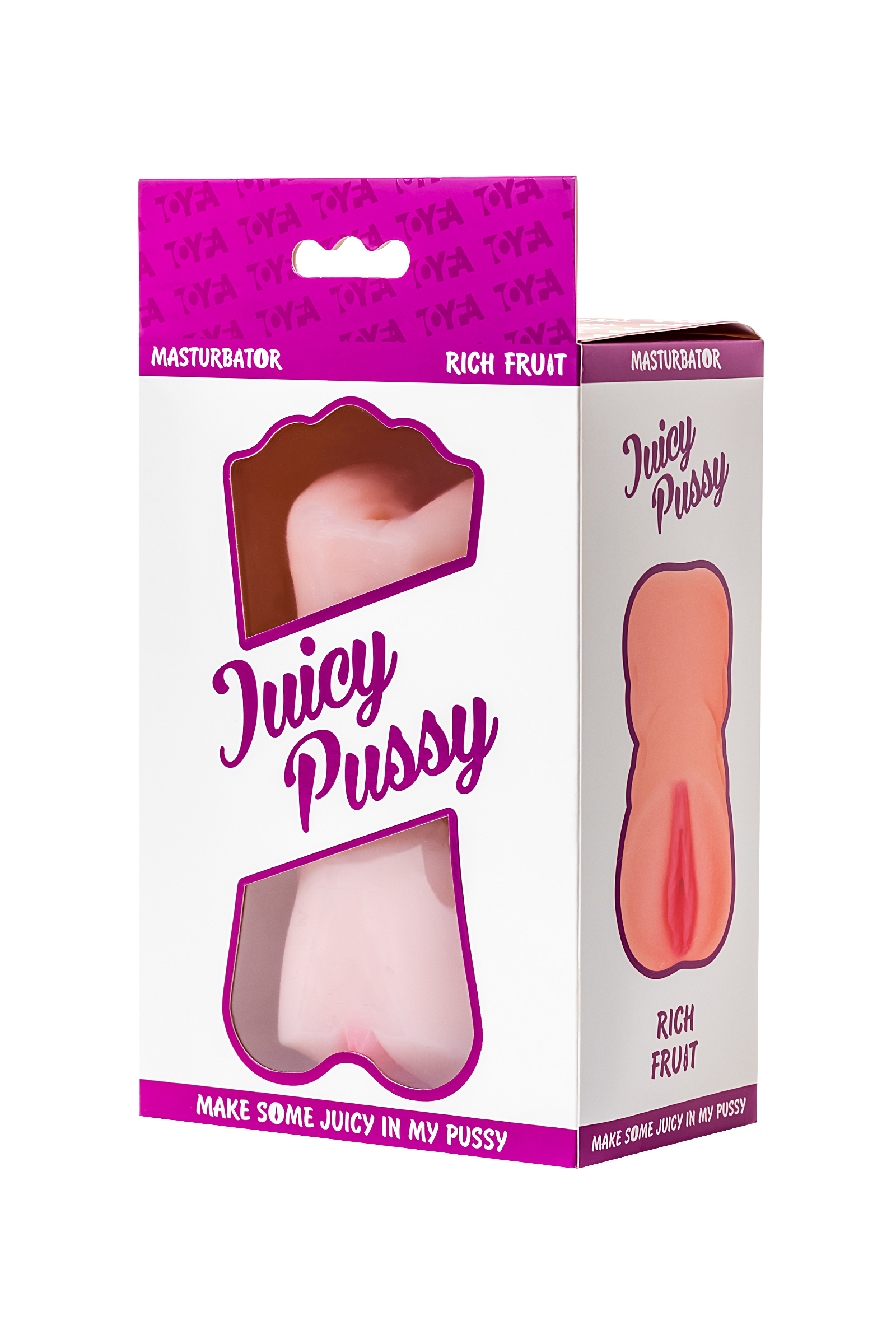 Juicy Pussy by TOYFA Masturbator Realistic Rich Fruit, TPR, Skin, 16 cm