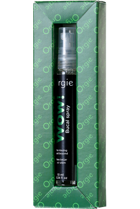 ORGIE Oral Sprey WOW! Soğutma ve heyecan verici etkiye sahip Blowjob Sprey, 10 ml