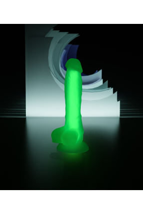 Wade Glow Gece Parlayan Dildo, 20 cm