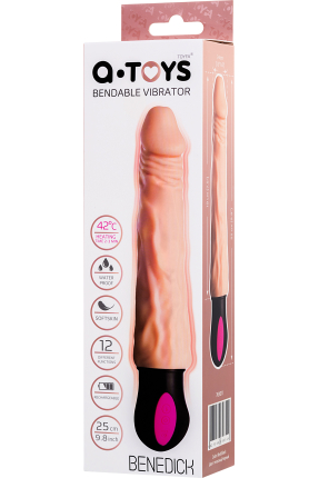 Isıtmalı Realistik Vibratör, 25 cm