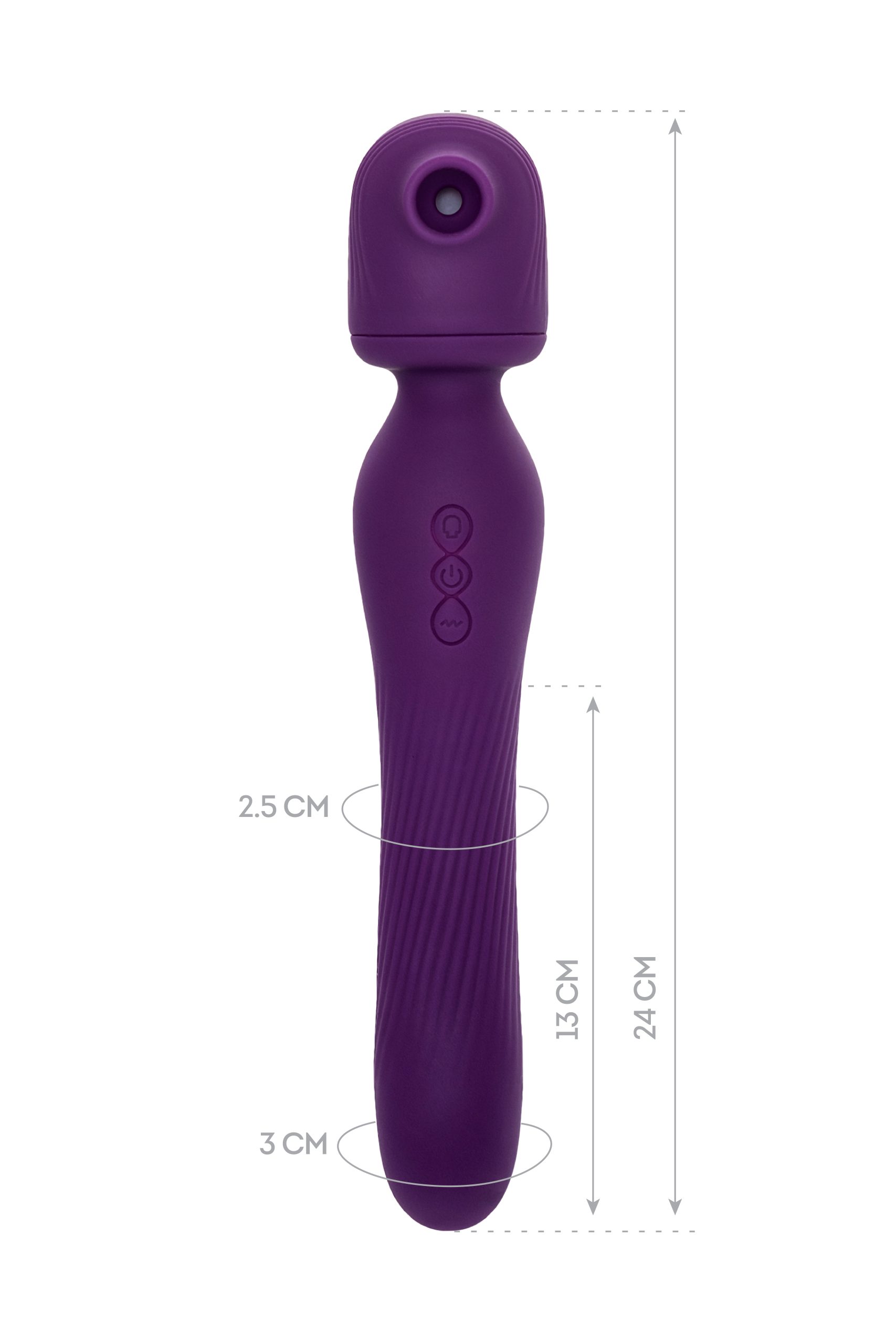 Kisom 2'si 1 arada Vibratör, 24 cm 5 Kisom 2’si 1 arada Vibratör, 24 cm görsel 10