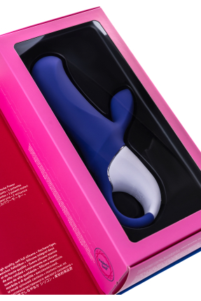 Satisfyer Magic Bunny Gerçekçi olmayan Vibratörü, Silikon, Mor, 17,7 cm