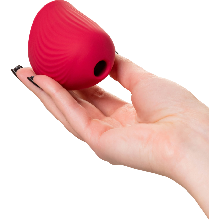 Qli by Flovetta Birdie’den vakum dalgası klitoral uyarıcı, silikon, kırmızı, 6,3 cm