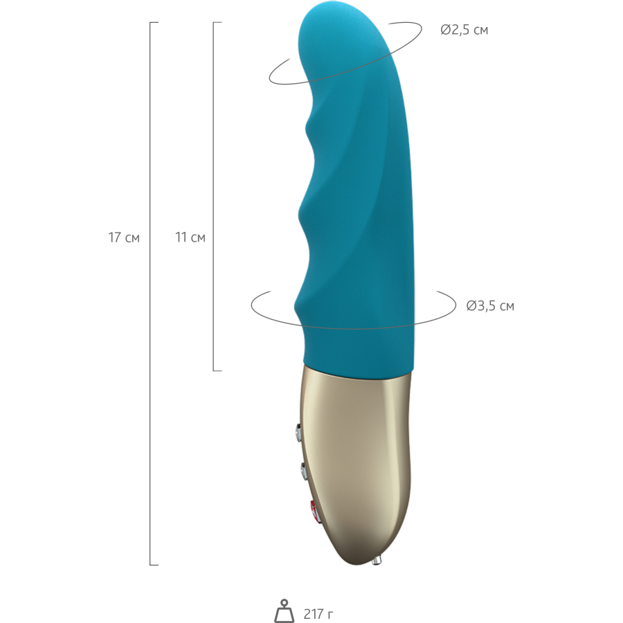 Stronic Petite Mini Vibratör 17 cm