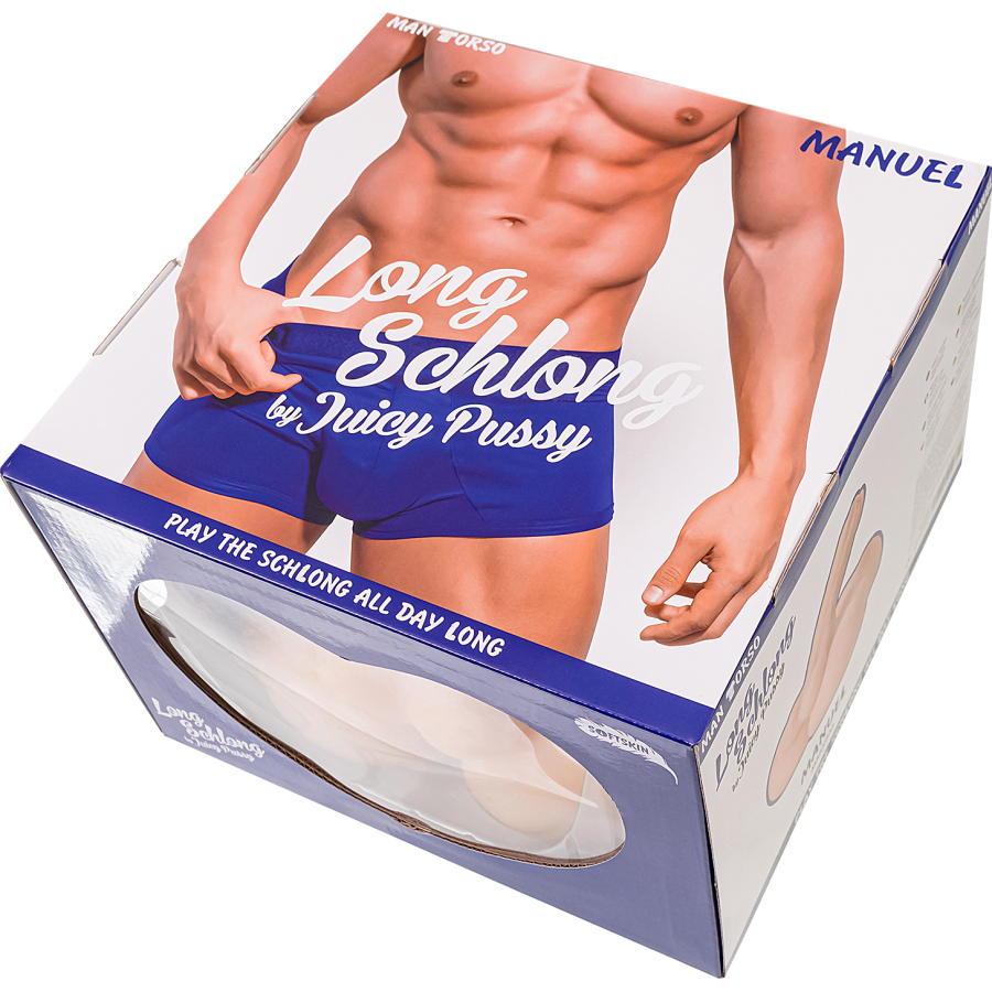 Juicy Pussy by Toyfa Erkeklik organı ile Masturbator Manuel, TPE, Ten, 25 cm