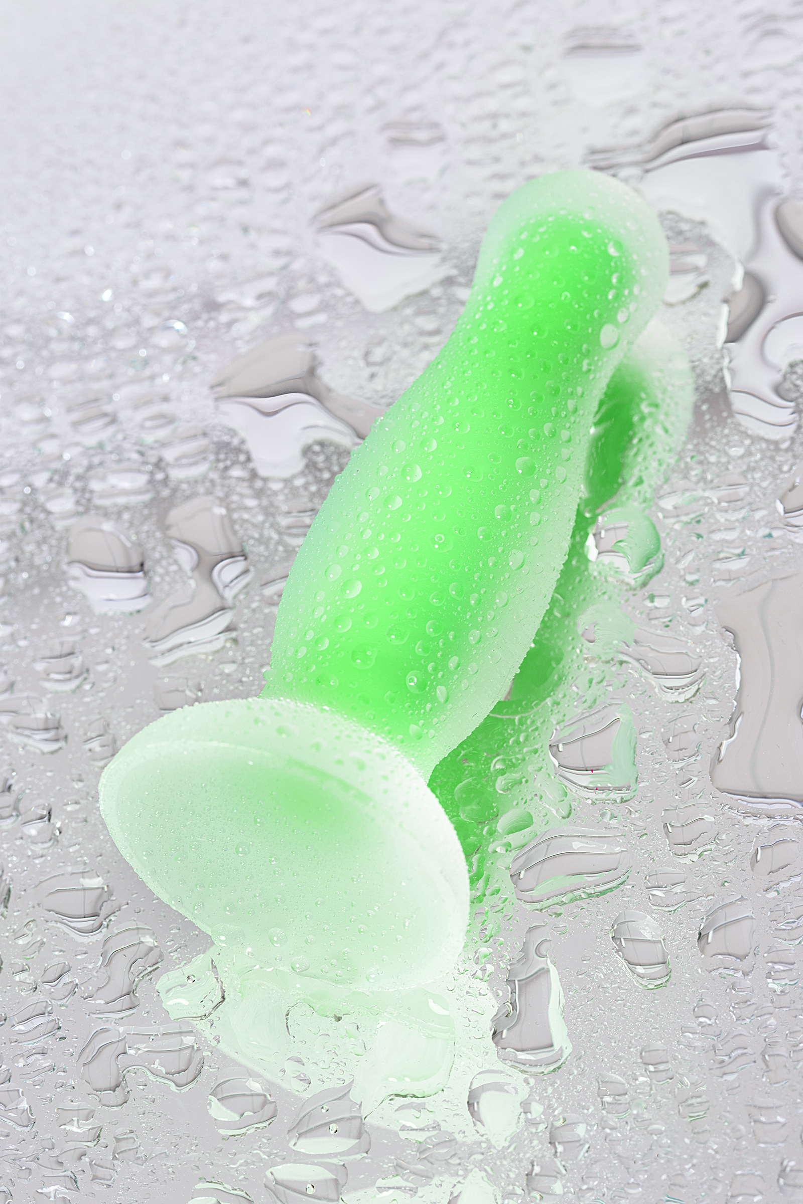 Beyond by Toyfa Mortimer Glow Karanlıkta Parlayan Anal Plug, Silikon, Şeffaf, 12,5 cm 2 Victor Glow Anal Plug, 10 cm