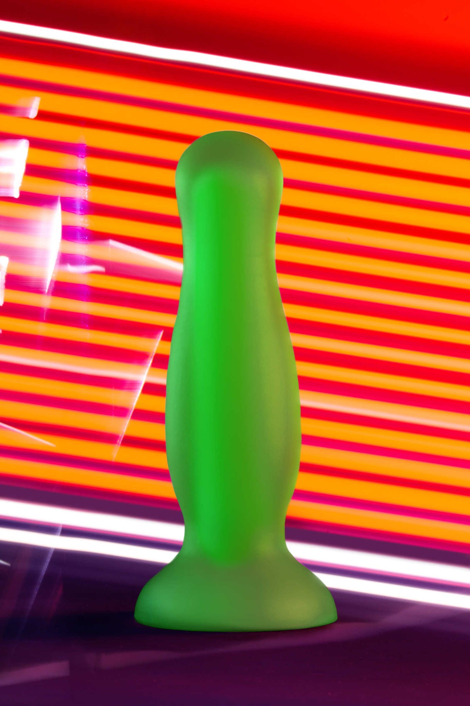 Beyond by Toyfa Mortimer Glow Karanlıkta Parlayan Anal Plug, Silikon, Şeffaf, 12,5 cm 7 Victor Glow Anal Plug, 10 cm