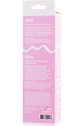 Iris Klitoral Uyarıcı Vibratör, 22 cm