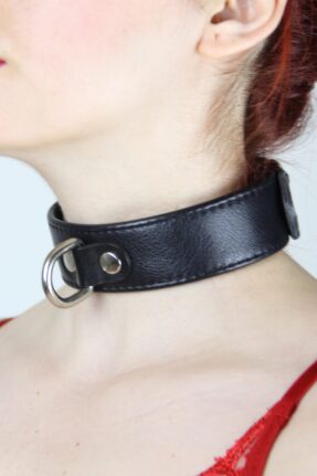 BDSM Everyday Simple D-Ring Submissive Collar