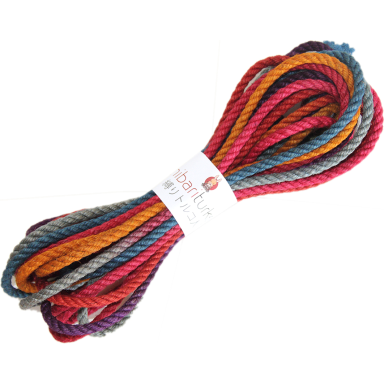 Çok Renkli Shibari İpi “İris”