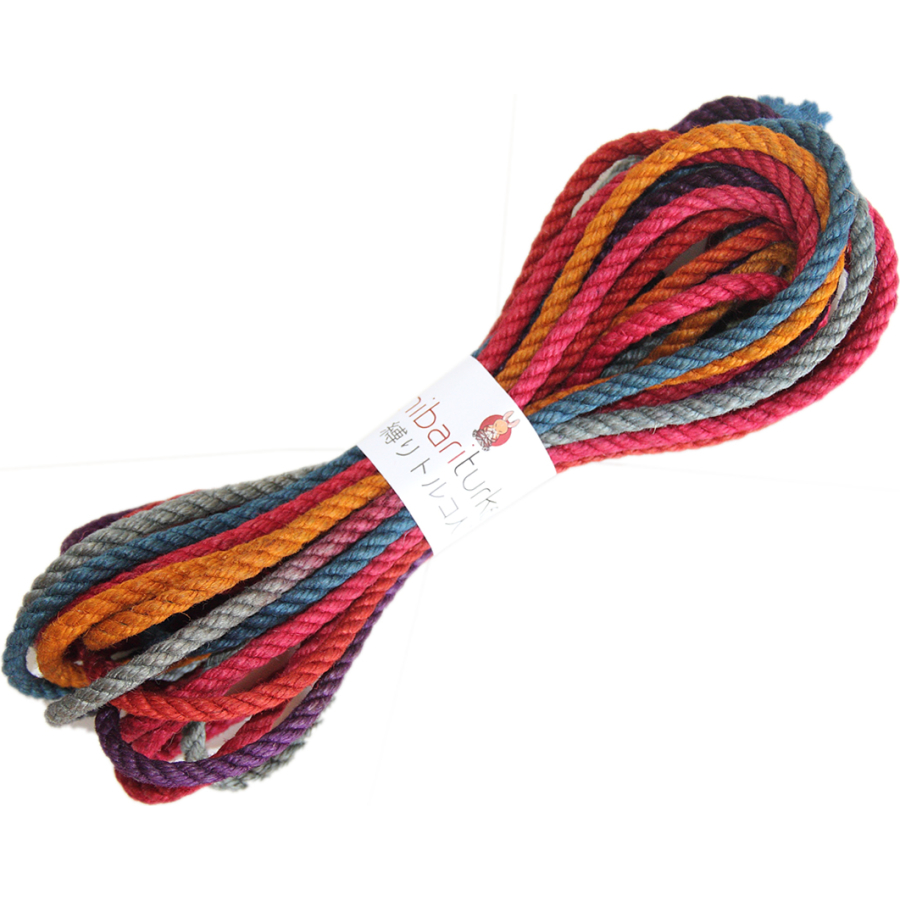 Çok Renkli Shibari İpi “İris”