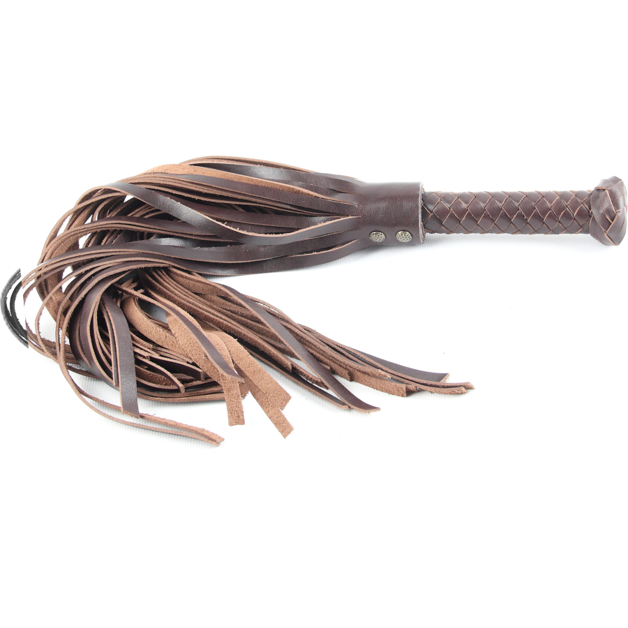 BDSM Impact Play Hakiki Deri Flogger