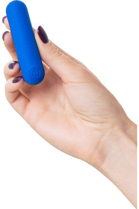 Titreşimli Mini Vibratör NEP, silikon, mavi, 8 cm